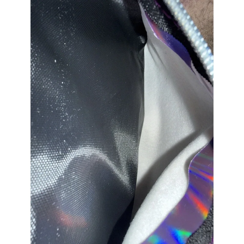 Pink Women's HOLOGRAM Vinyl FANNY PACK Pouch‎ WAIST PURSE Zipper CLIP BELT